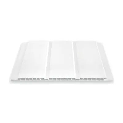 F2001 25 cm Fugalı Beyaz Parlak Lambri